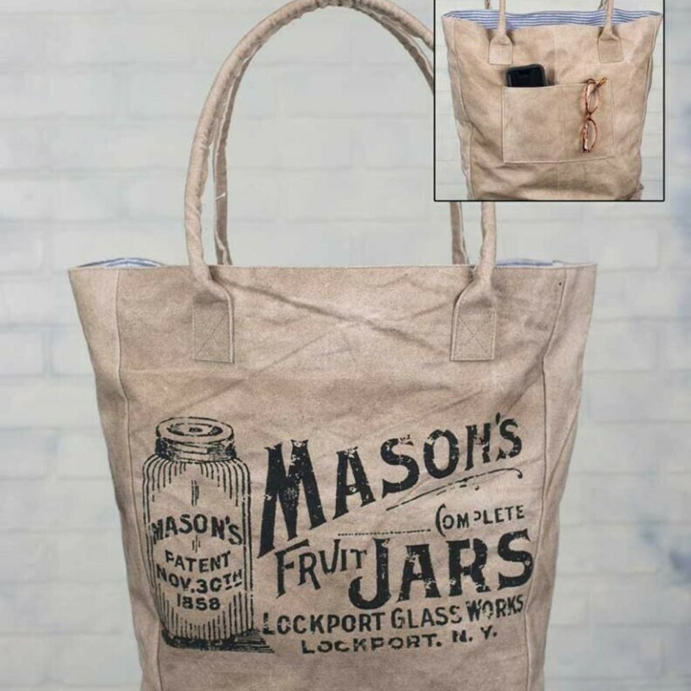 Mason Jars Tote Bag